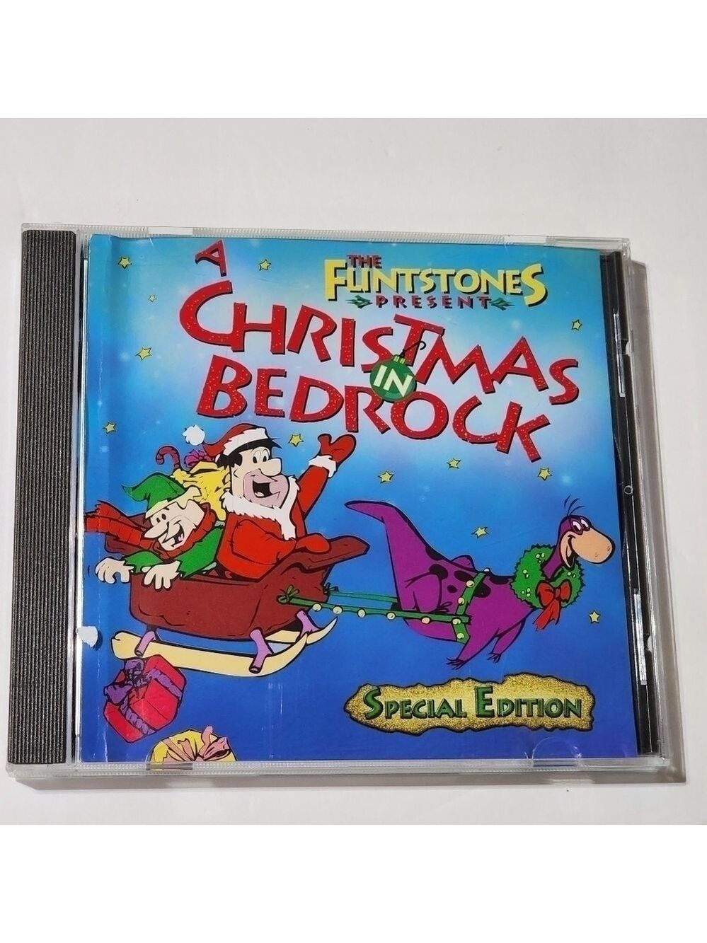 Vintage 1999 Flintstones Christmas in Bedrock Special Edition music CD